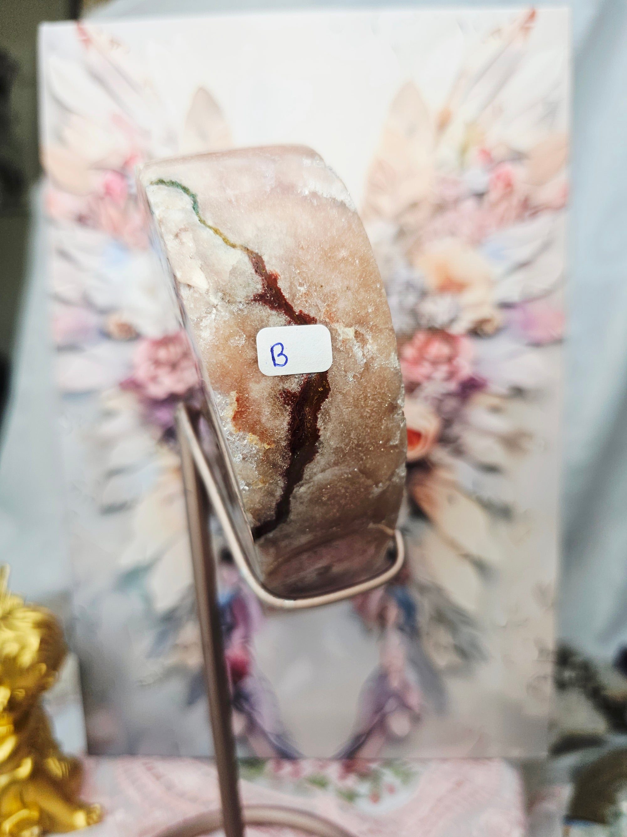 Brazilian Amethyst Druzy Heart, Pink Amethyst Druzy Hearts, Red Pink Amethyst, Crystal Heart,Gift