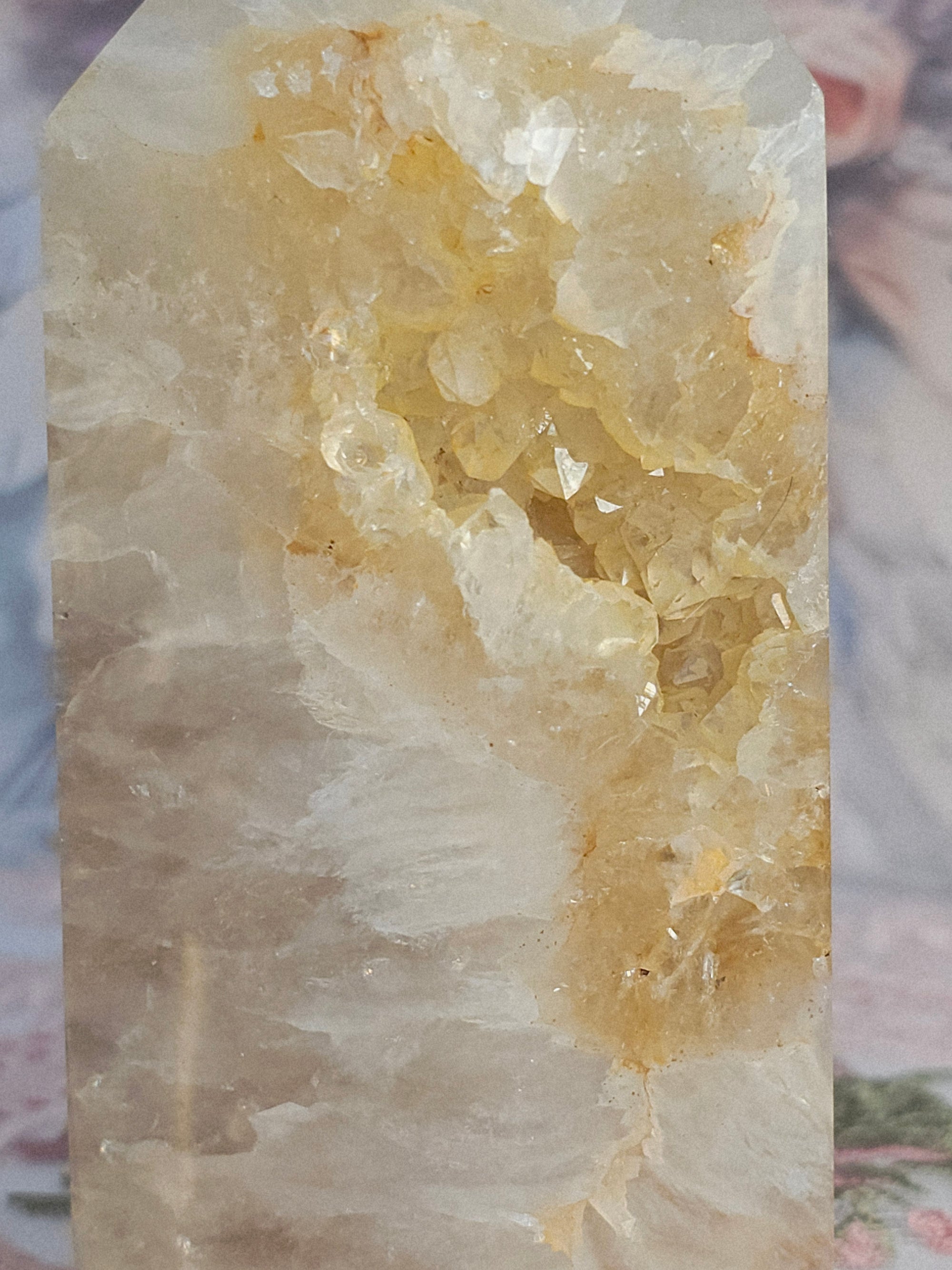Golden Healer Quartz Tower,  Columbia, Feng Shui Crystal, Chakra Stone (Copy)