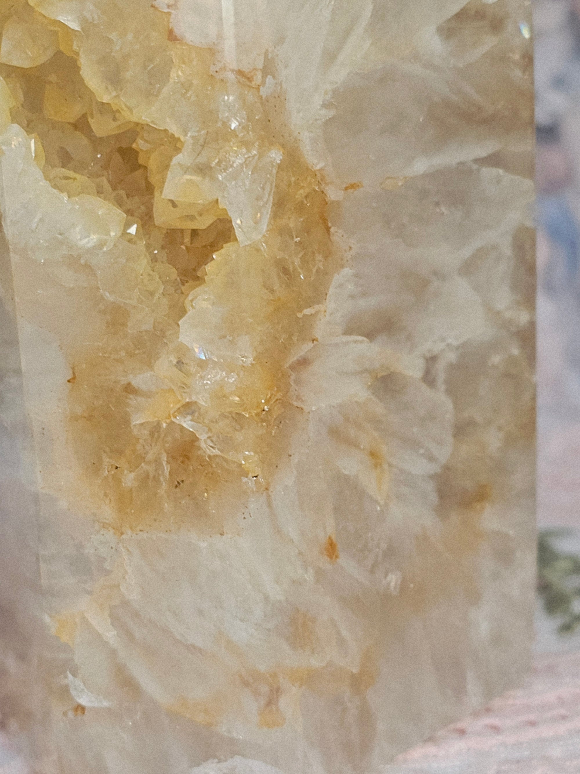 Golden Healer Quartz Tower,  Columbia, Feng Shui Crystal, Chakra Stone (Copy)