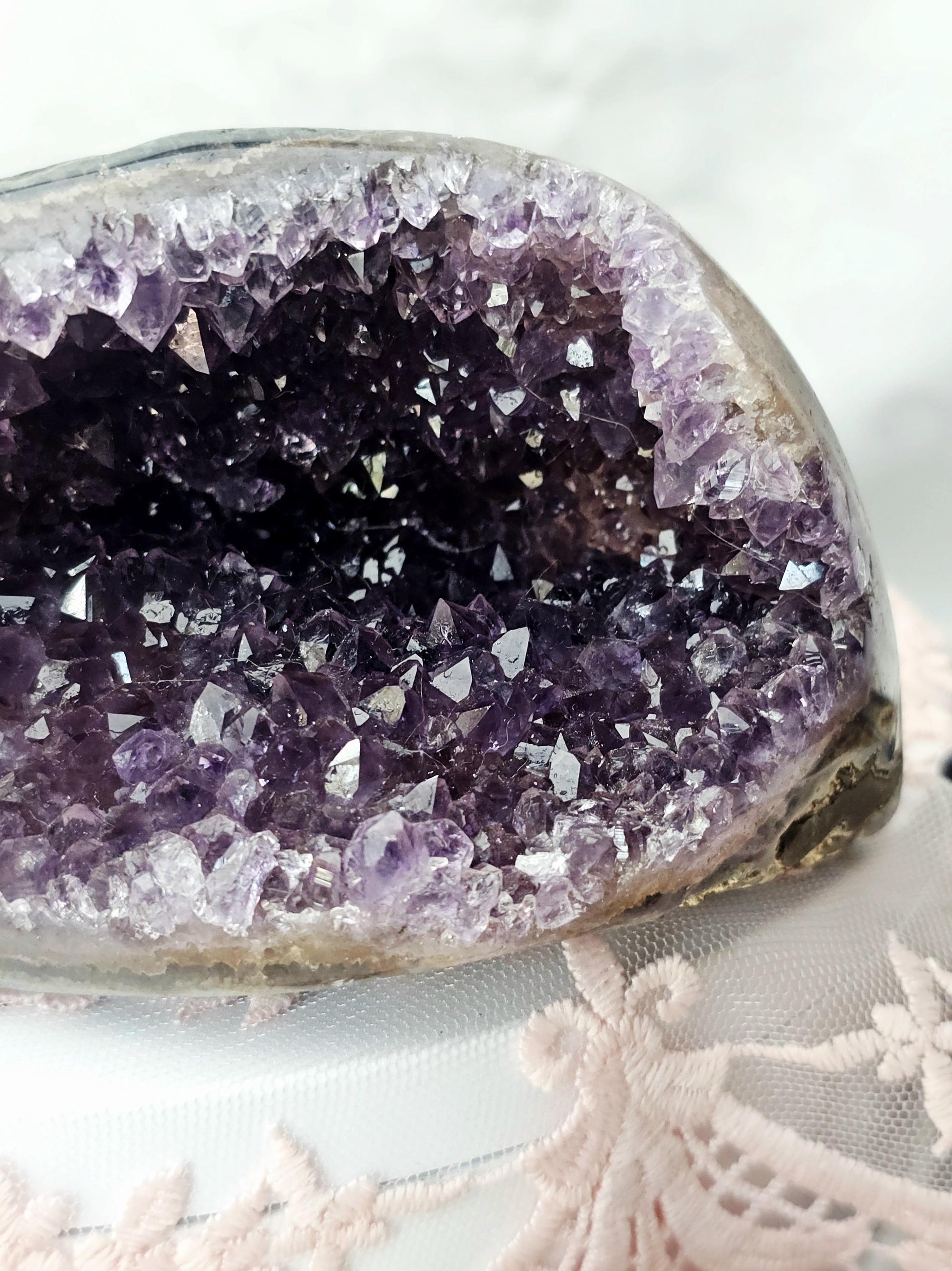 Amethyst Geode Statement Piece, Gift, Amethyst, Brazilian Amethyst