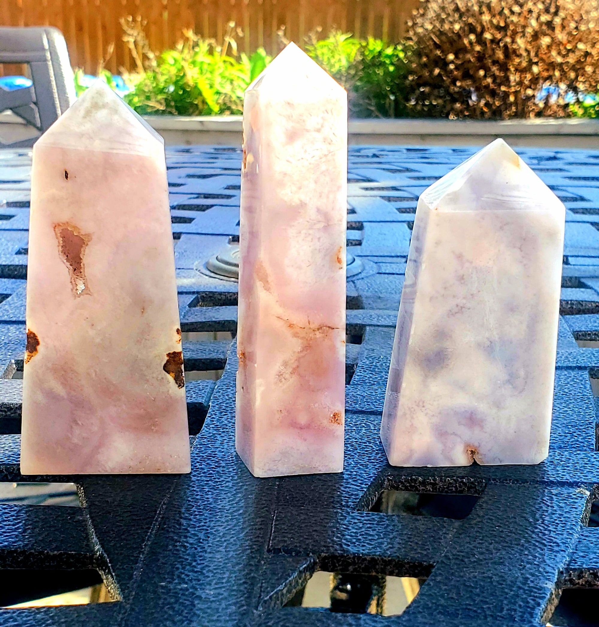 Pink Amethyst Druzy Point , Pink Amethyst Druzy Towers , Gift
