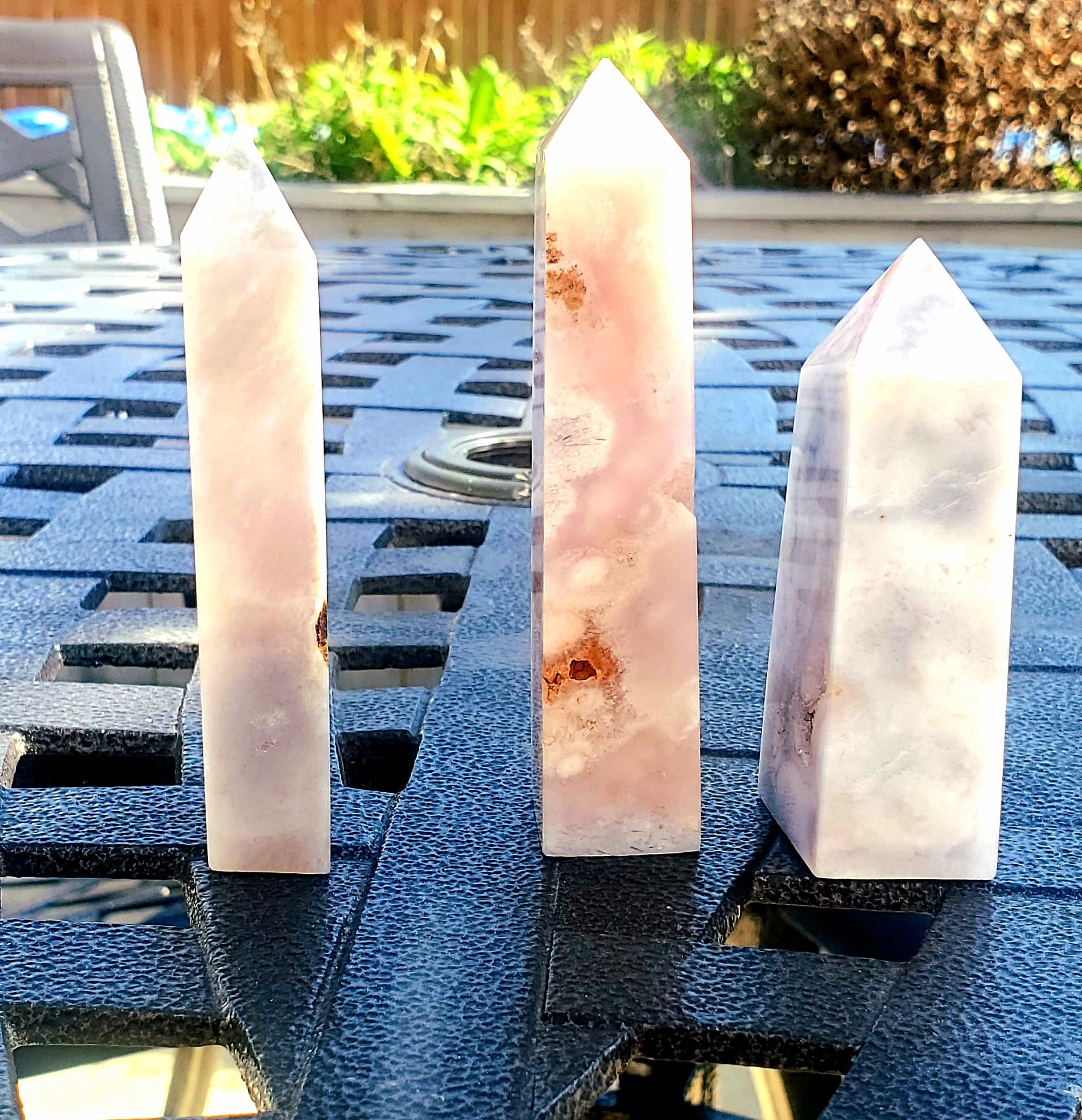 Pink Amethyst Druzy Point , Pink Amethyst Druzy Towers , Gift