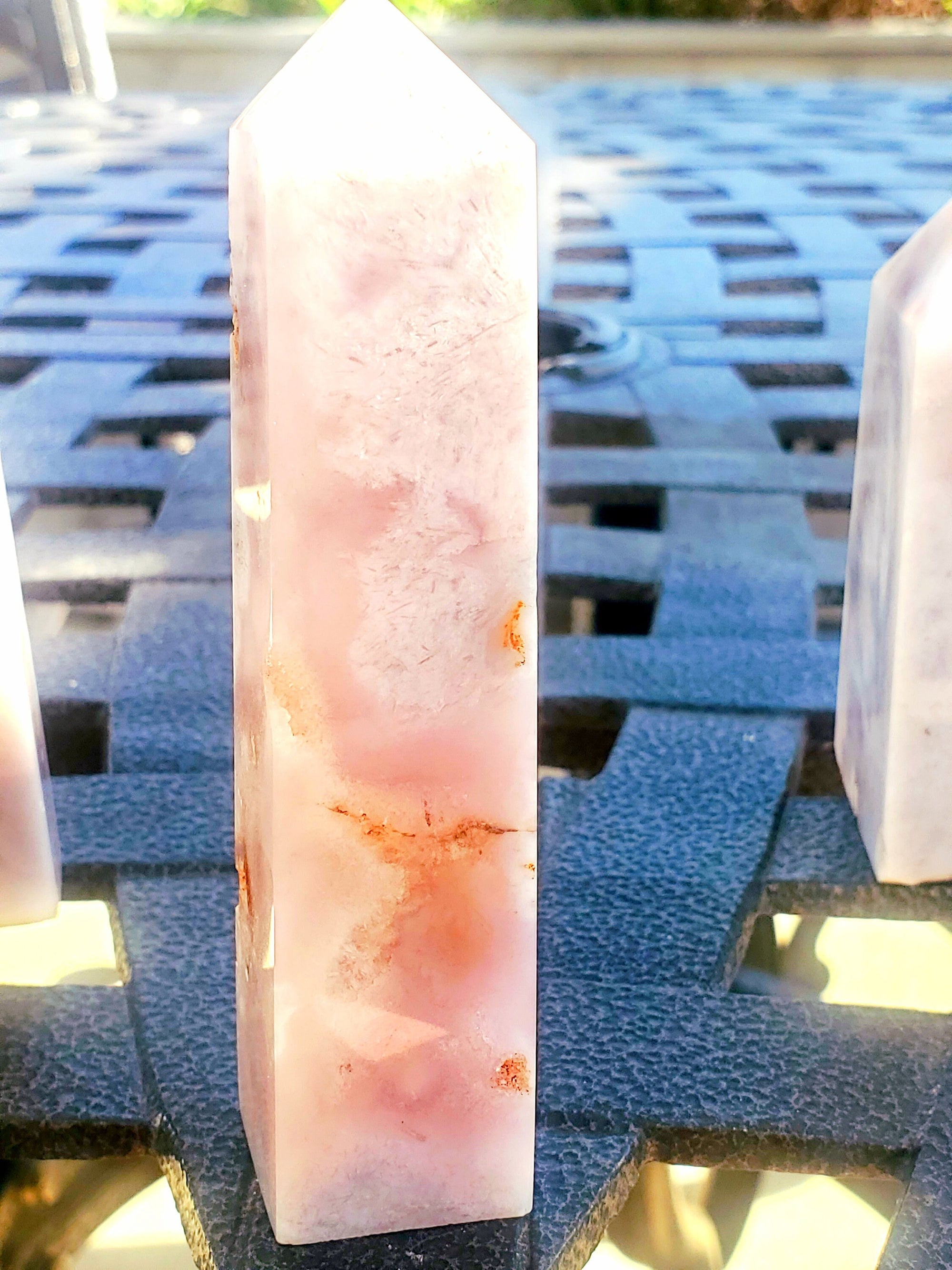 Pink Amethyst Druzy Point , Pink Amethyst Druzy Towers , Gift