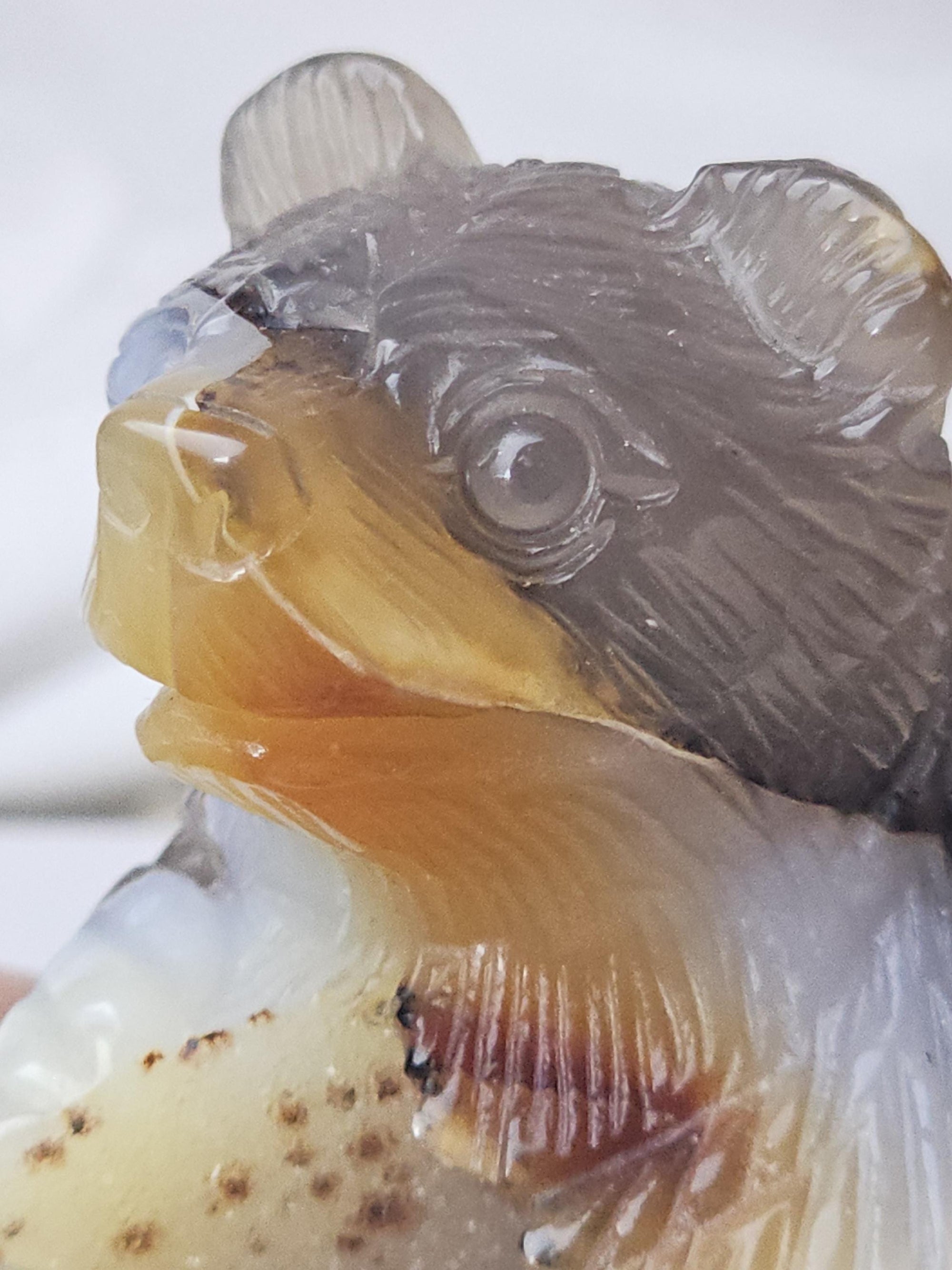 Druzy Agate Bear, Bear Statue, Crystal, Home Decor, Sculpture