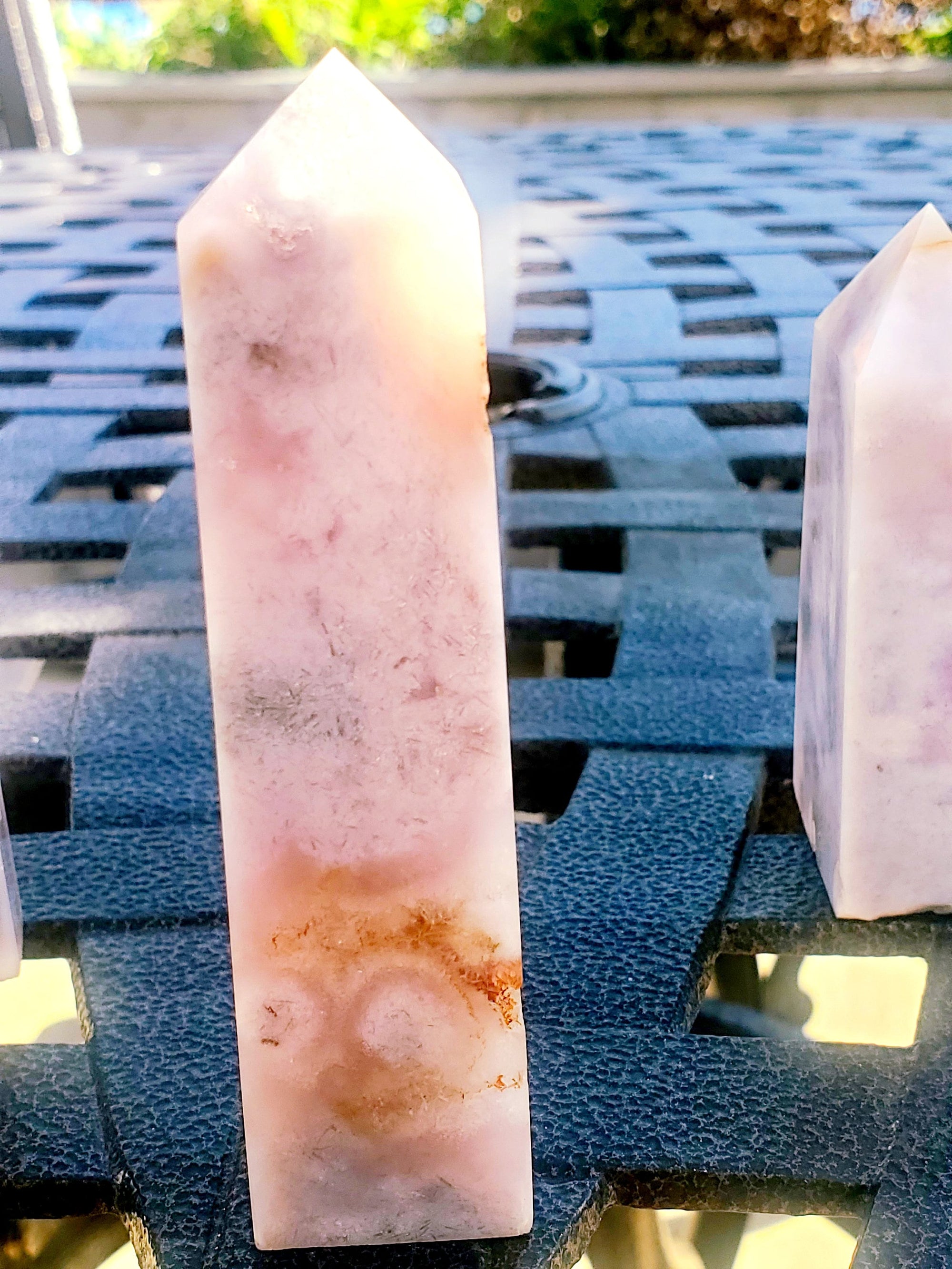 Pink Amethyst Druzy Point , Pink Amethyst Druzy Towers , Gift