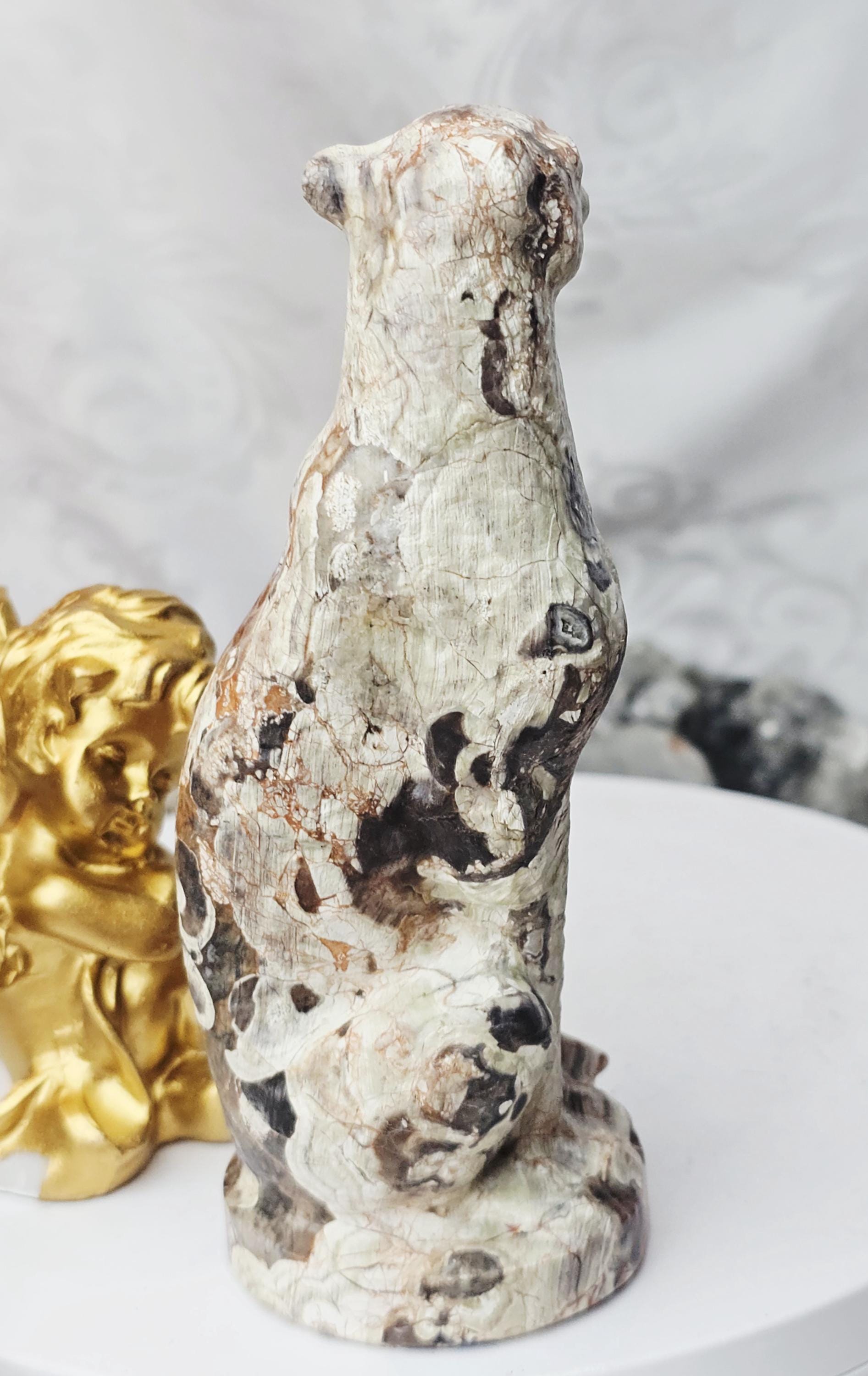 Leopard, Money Agate Leopard, Safari, Kitty,Cat, Metaphysical Crystals, Meditation Gemstones,