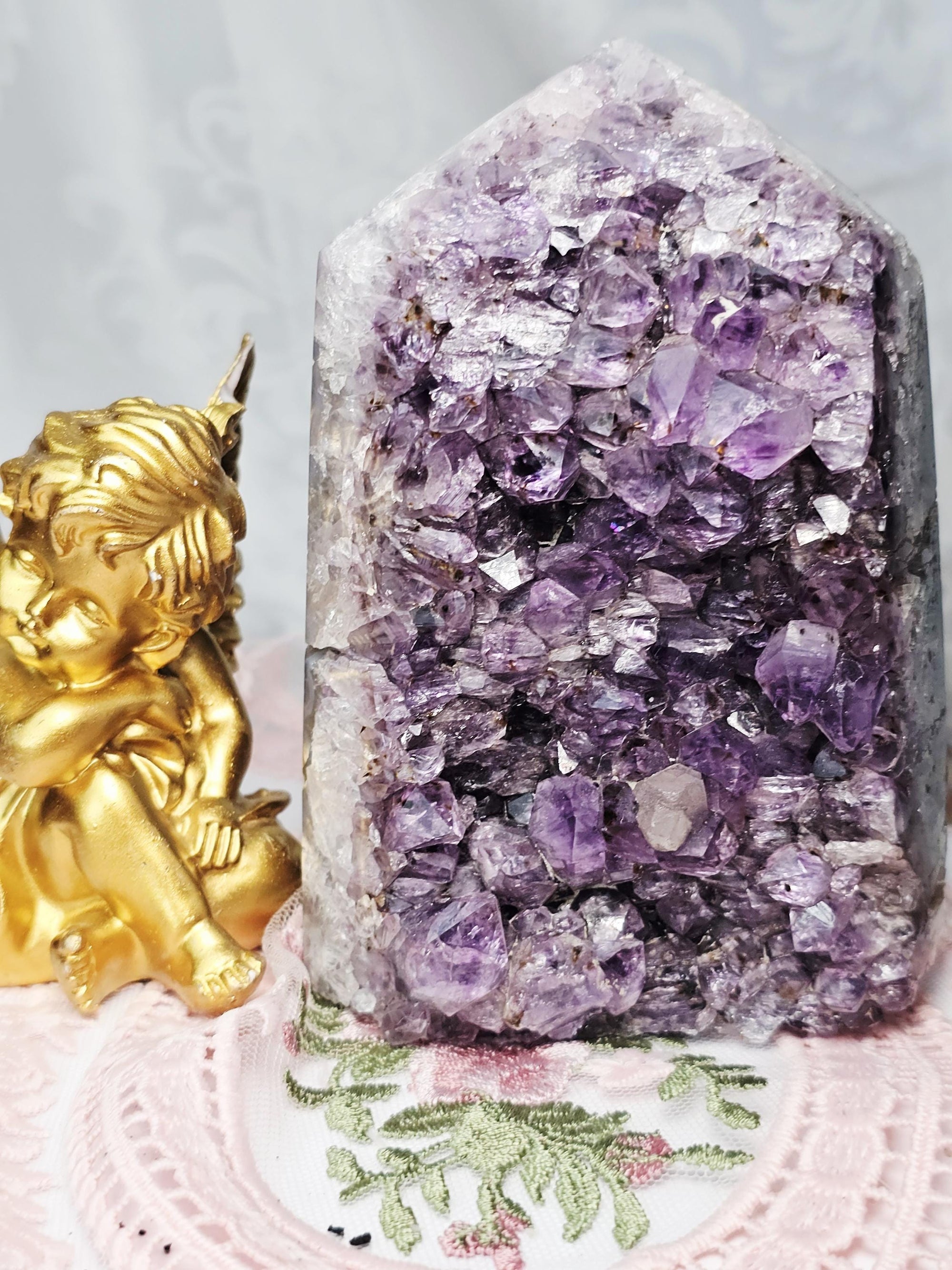 Amethyst Tower, Statement Piece Amethyst Tower,