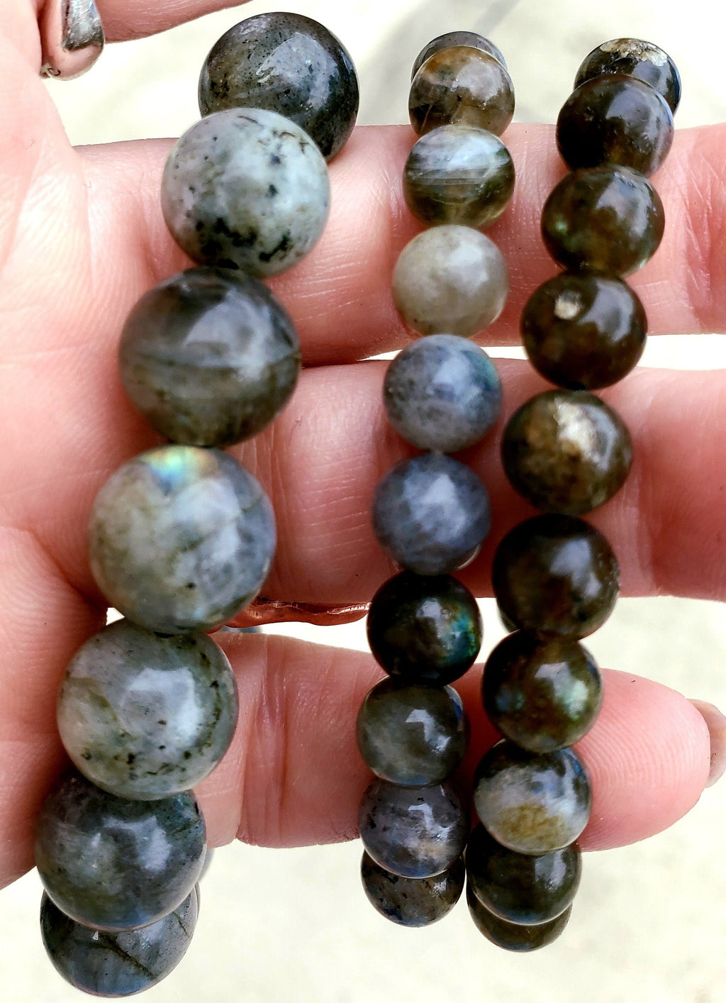 Natural Labradorite Beaded Bracelet, 8mm labradorite, 12mm labradorite Bracelet, Gemstone Bracelet, Healing Stones, Natural Crystal