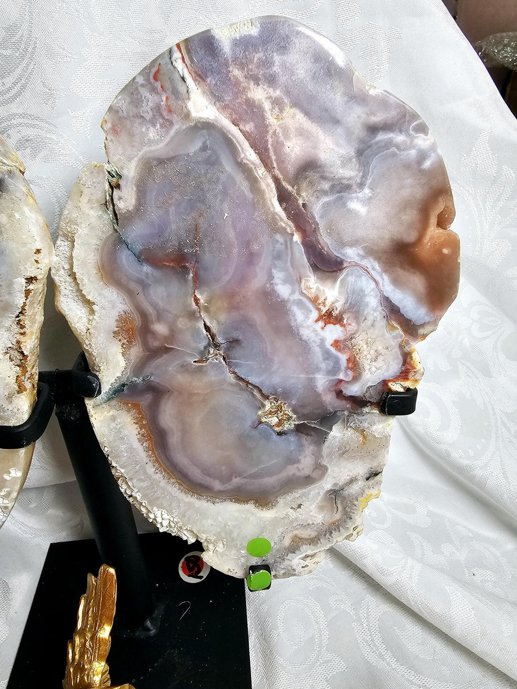 5lb LG Pink Amethyst Wings, Druzy Wings, Crystal Wings , Angel Wings,Gift