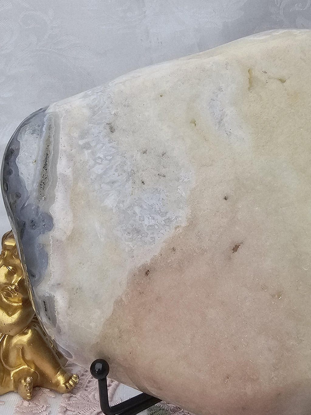 LG Pink Amethyst Bowl, Handmade Bowl, Bowl, Crystal Bowl