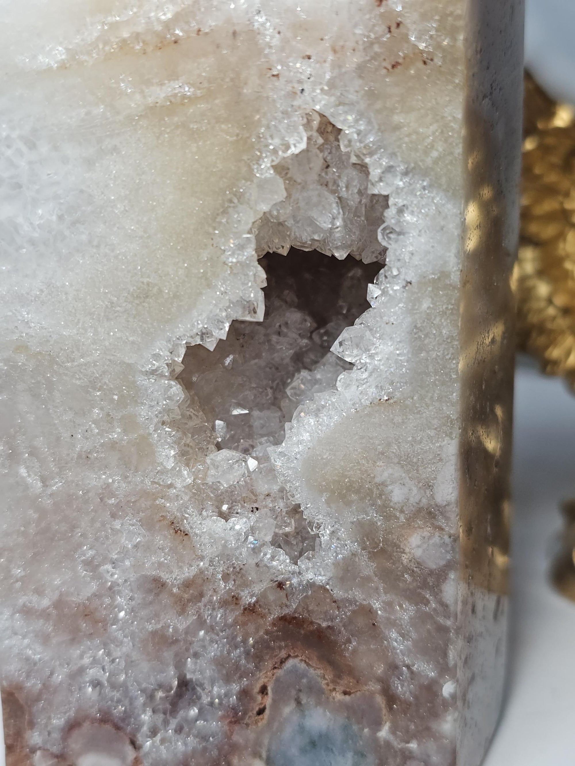 Pink Amethyst Tower, Druzy Tower, Crystal Tower ,Gift