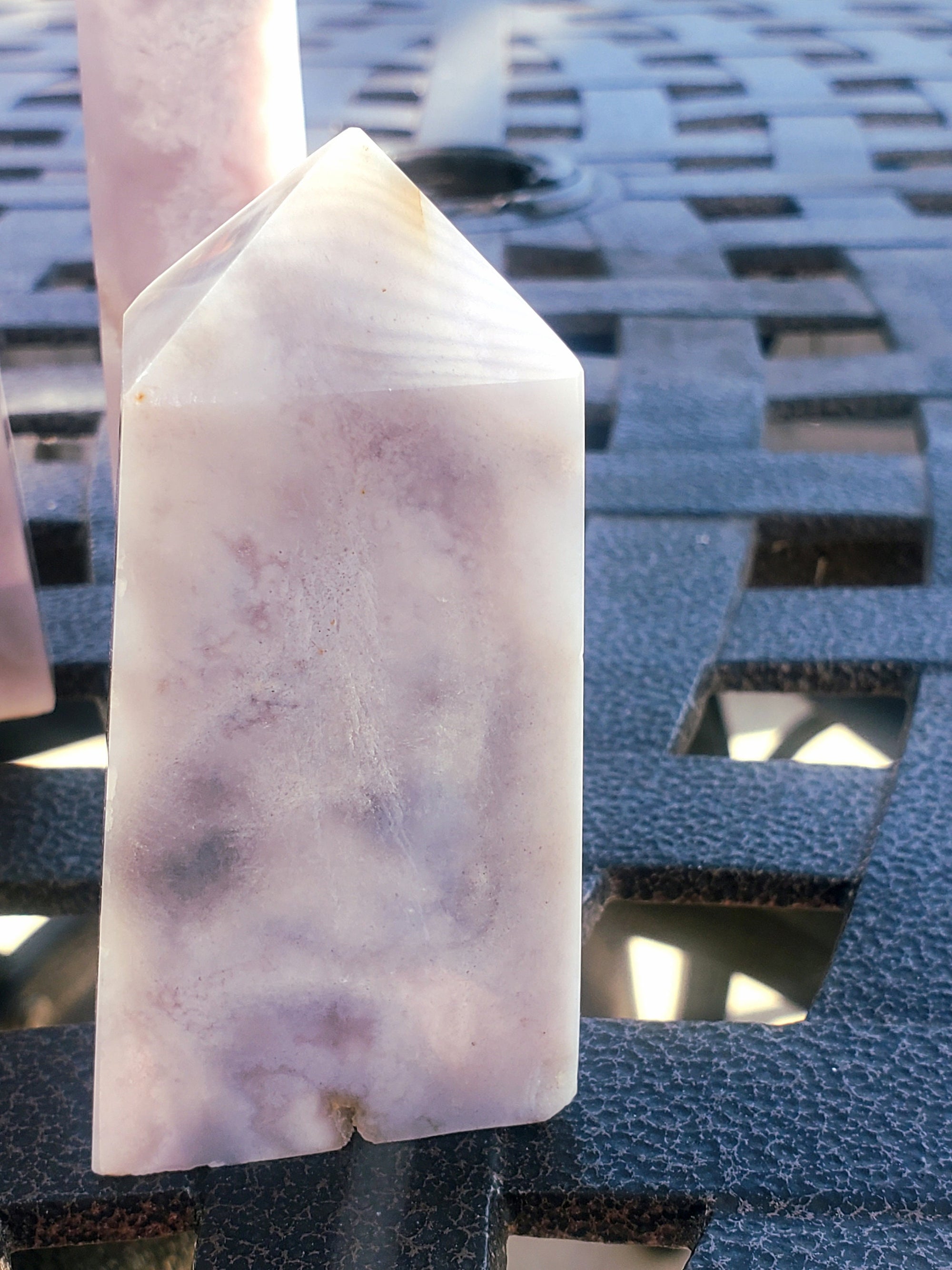 Pink Amethyst Druzy Point , Pink Amethyst Druzy Towers , Gift