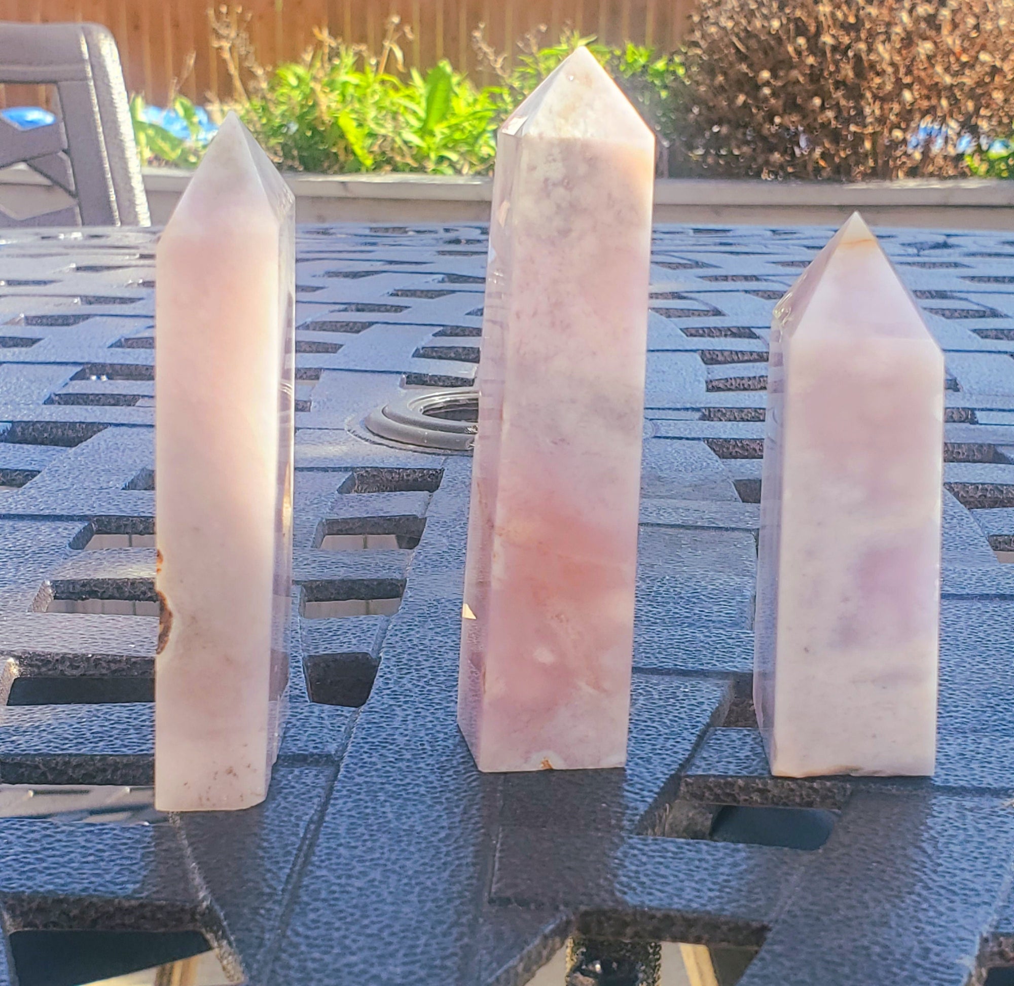 Pink Amethyst Druzy Point , Pink Amethyst Druzy Towers , Gift