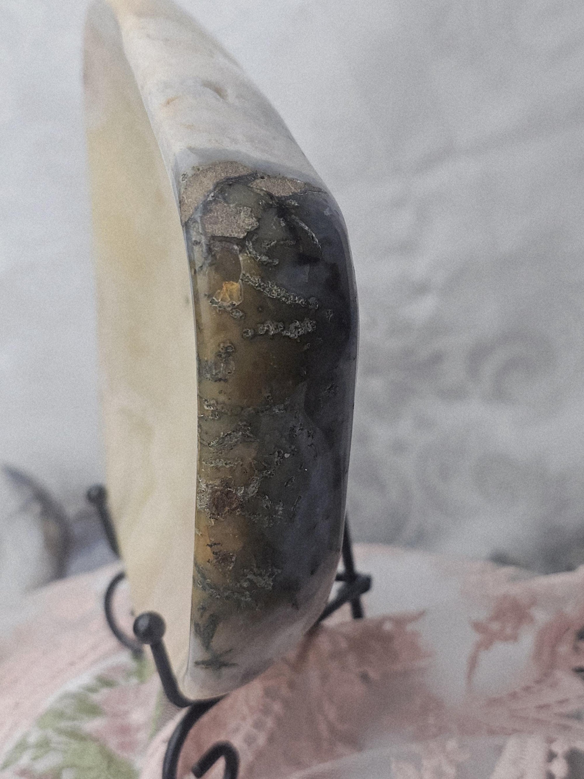 LG Pink Amethyst Bowl, Handmade Bowl, Bowl, Crystal Bowl