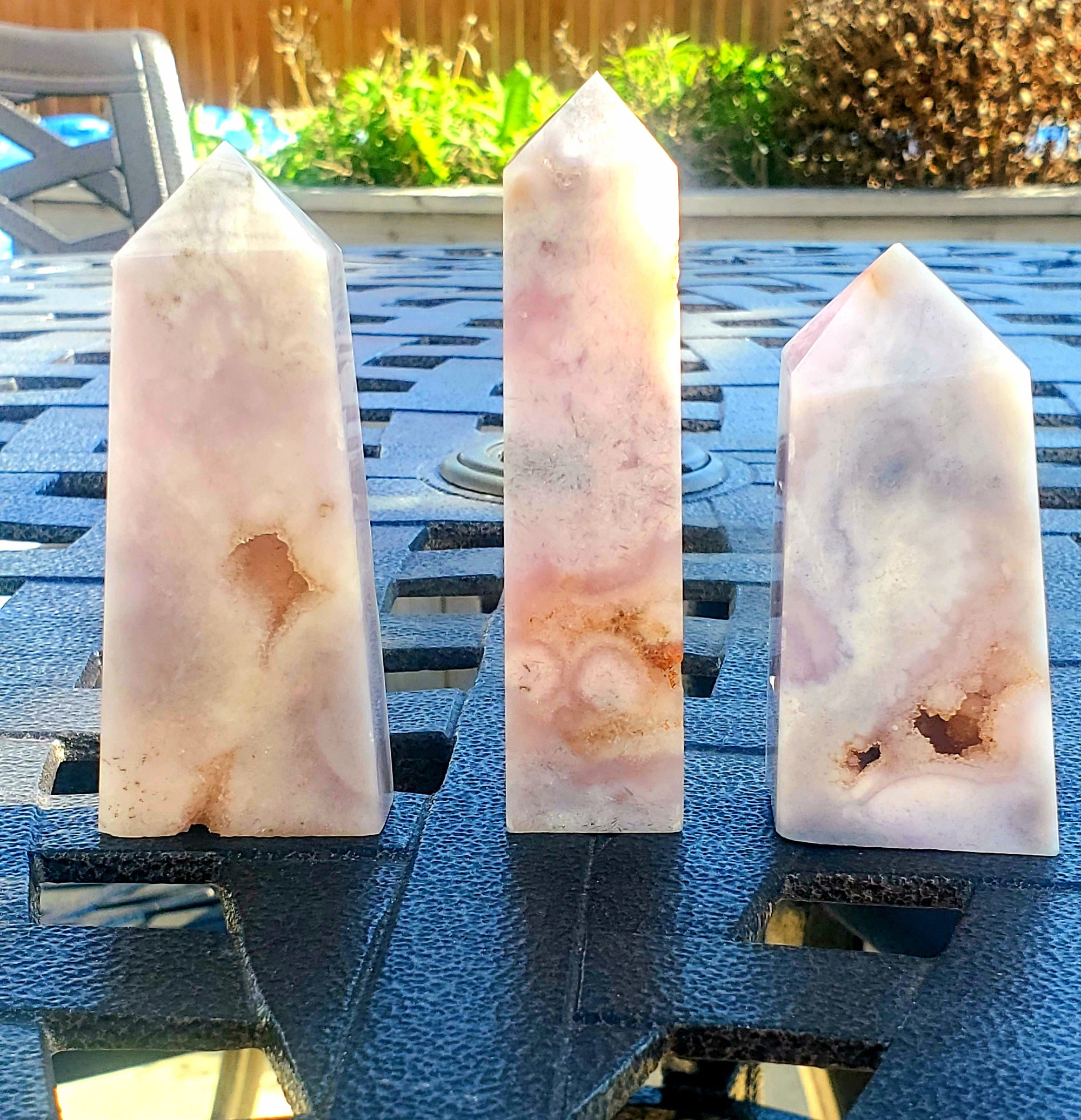 Pink Amethyst Druzy Point , Pink Amethyst Druzy Towers , Gift