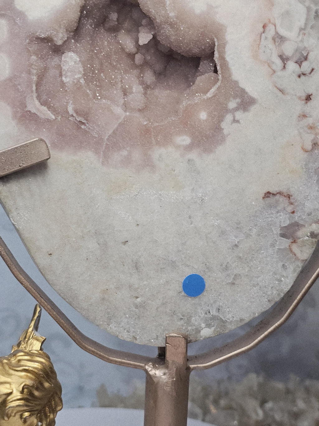 LG 4.86 lb Pink Amethyst Slab, Pink Amethyst, Gift, Statement Piece