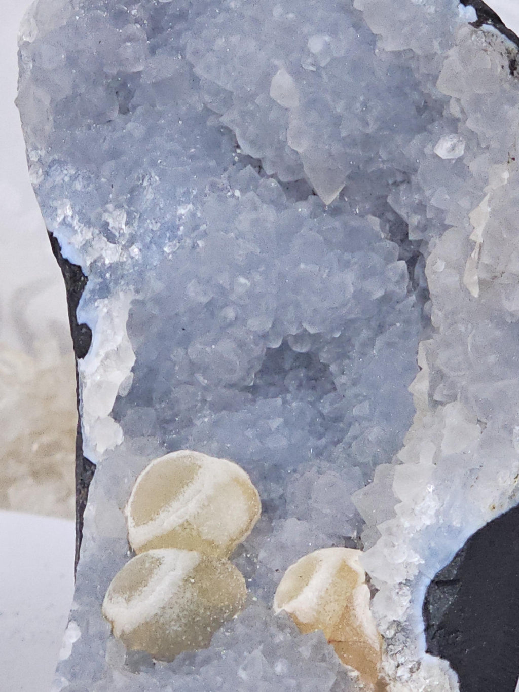 Rare Fluorite Freeform,Fluorite, Blue Chalchedony