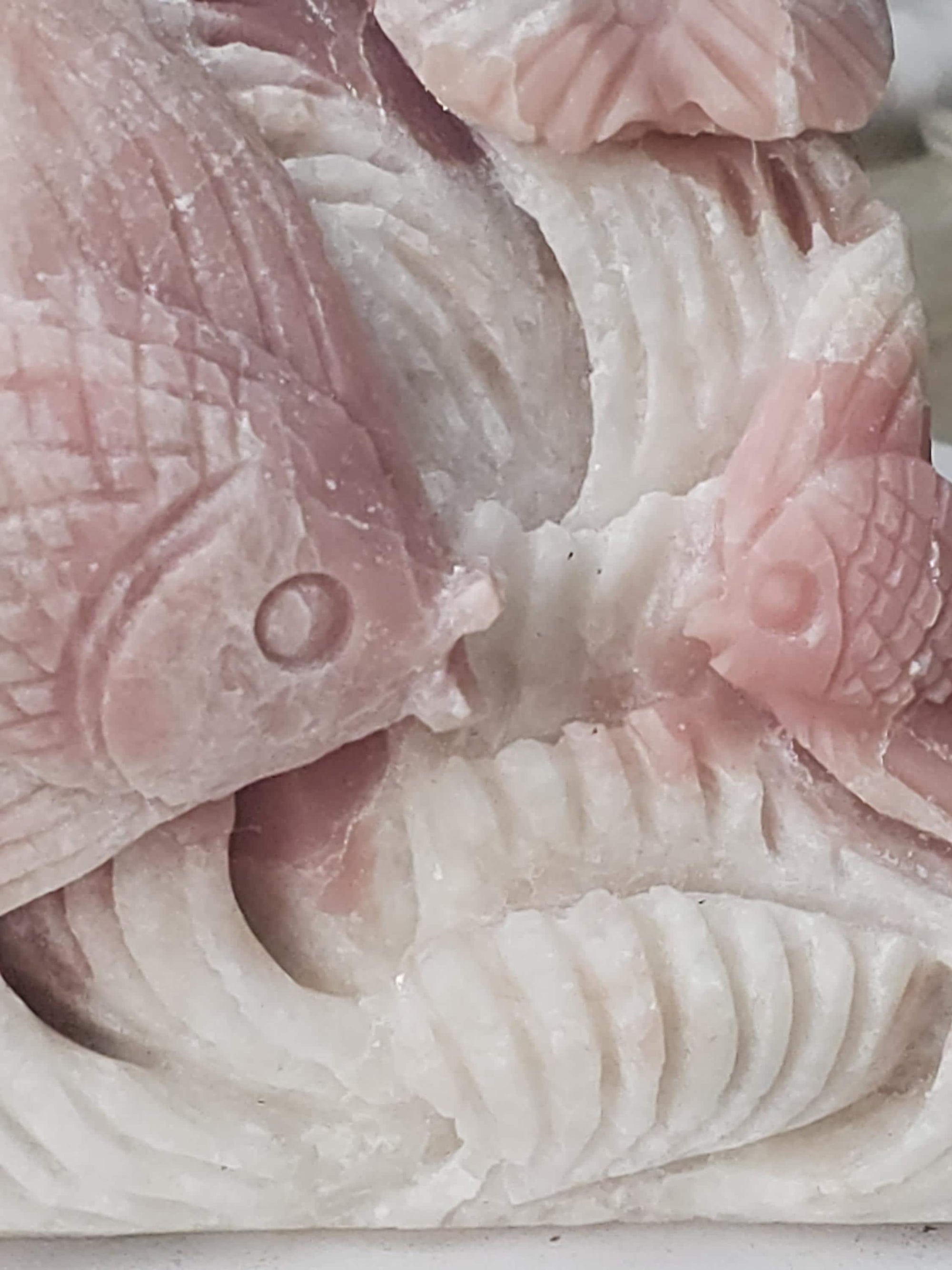 Pink Opal fish, Pink Opal, Pink Fish, Crystal Sculpture, Statement Piece,