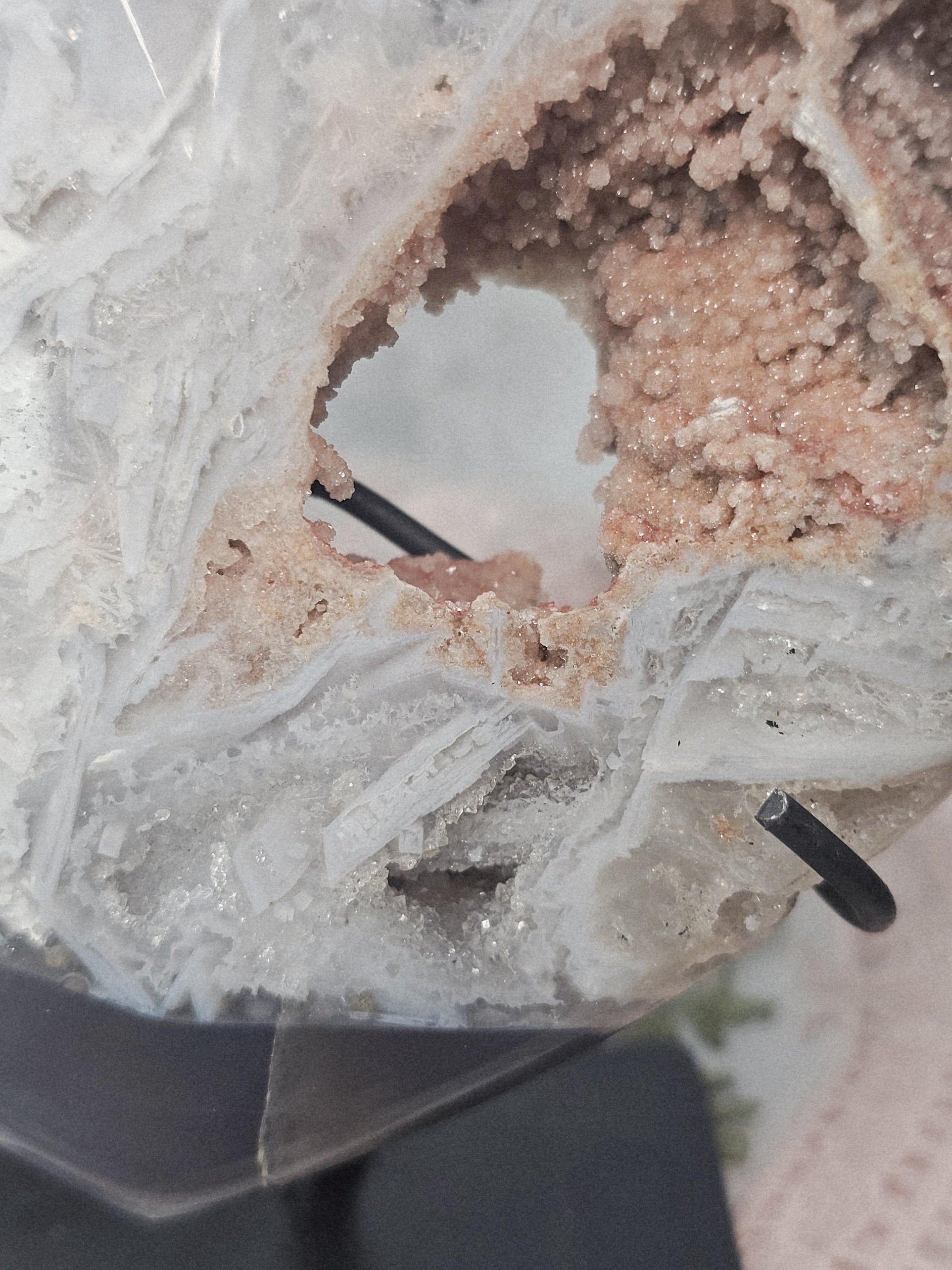 Brazilian Amethyst Druzy Heart, Pink Amethyst Druzy Hearts, Crystal Heart,Gift