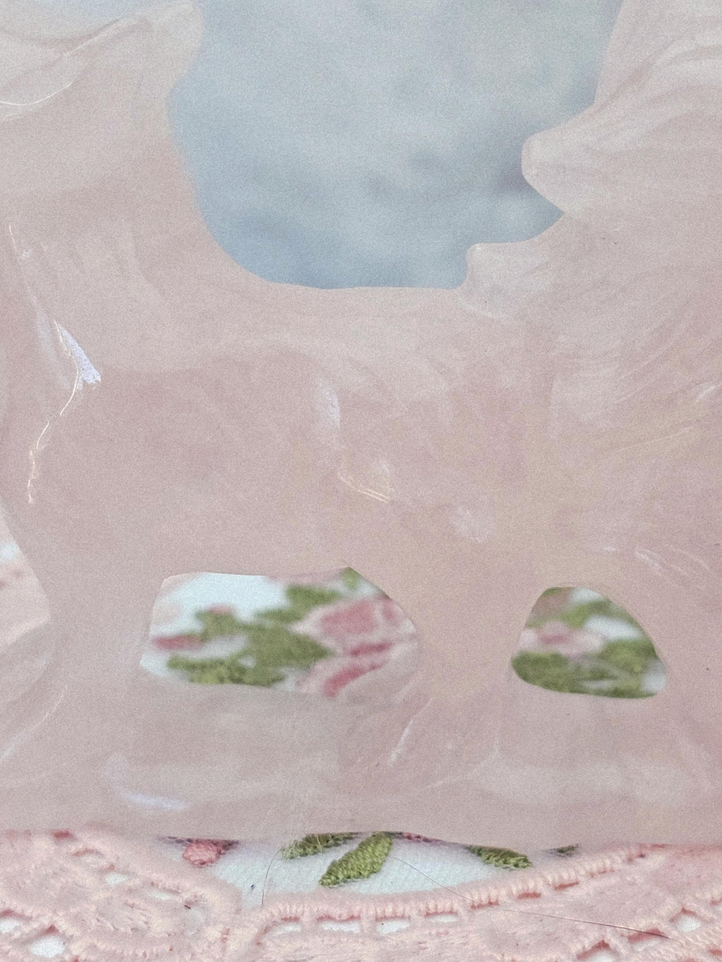 Large Rose Quartz Nine Tail Fox, Kitsune, Anime, Gift, Home decor