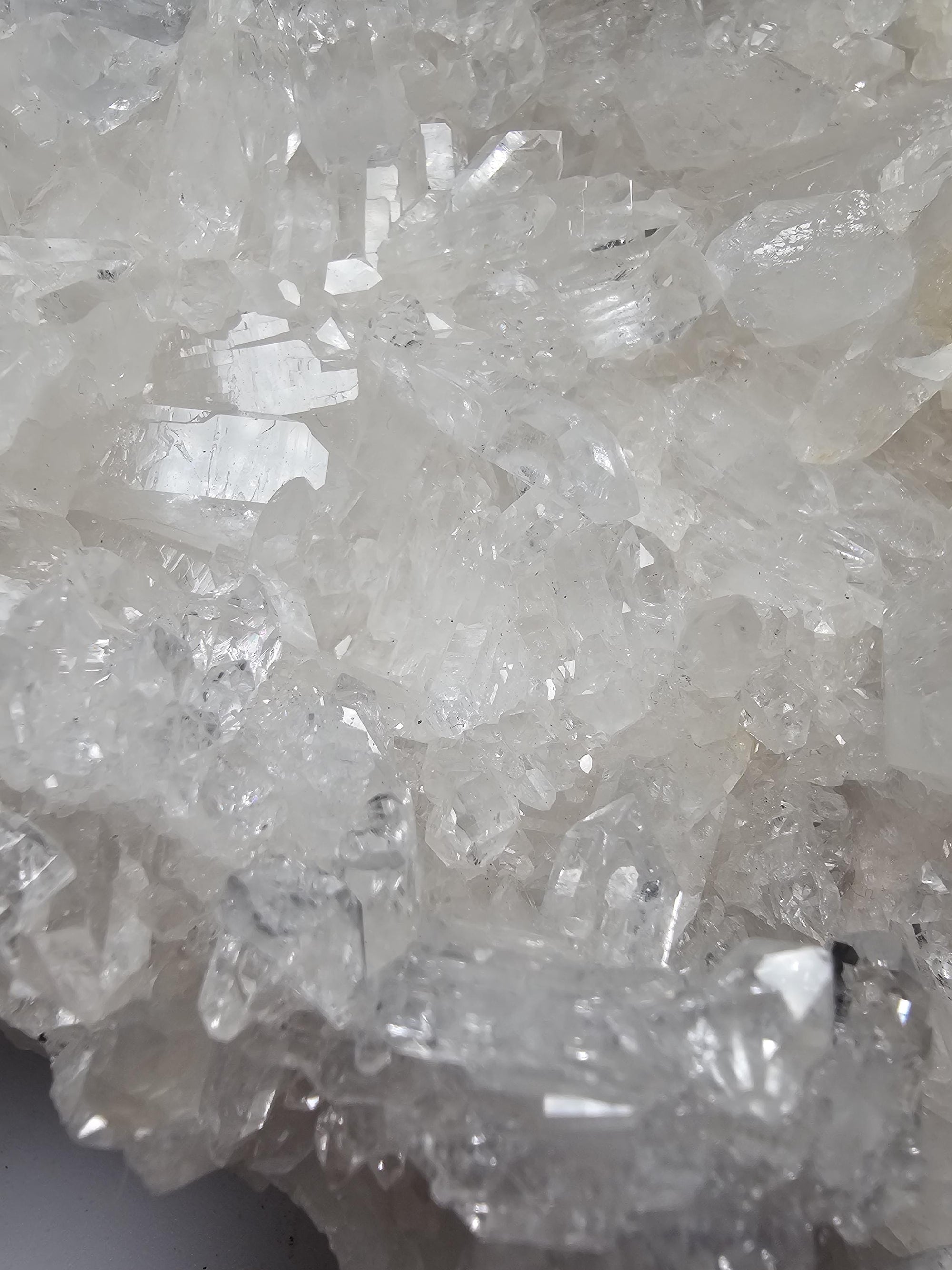 RARE 3lb 9.5 oz Clear Quartz Cluster with Golden Healer,  Columbia, Crystal Cluster