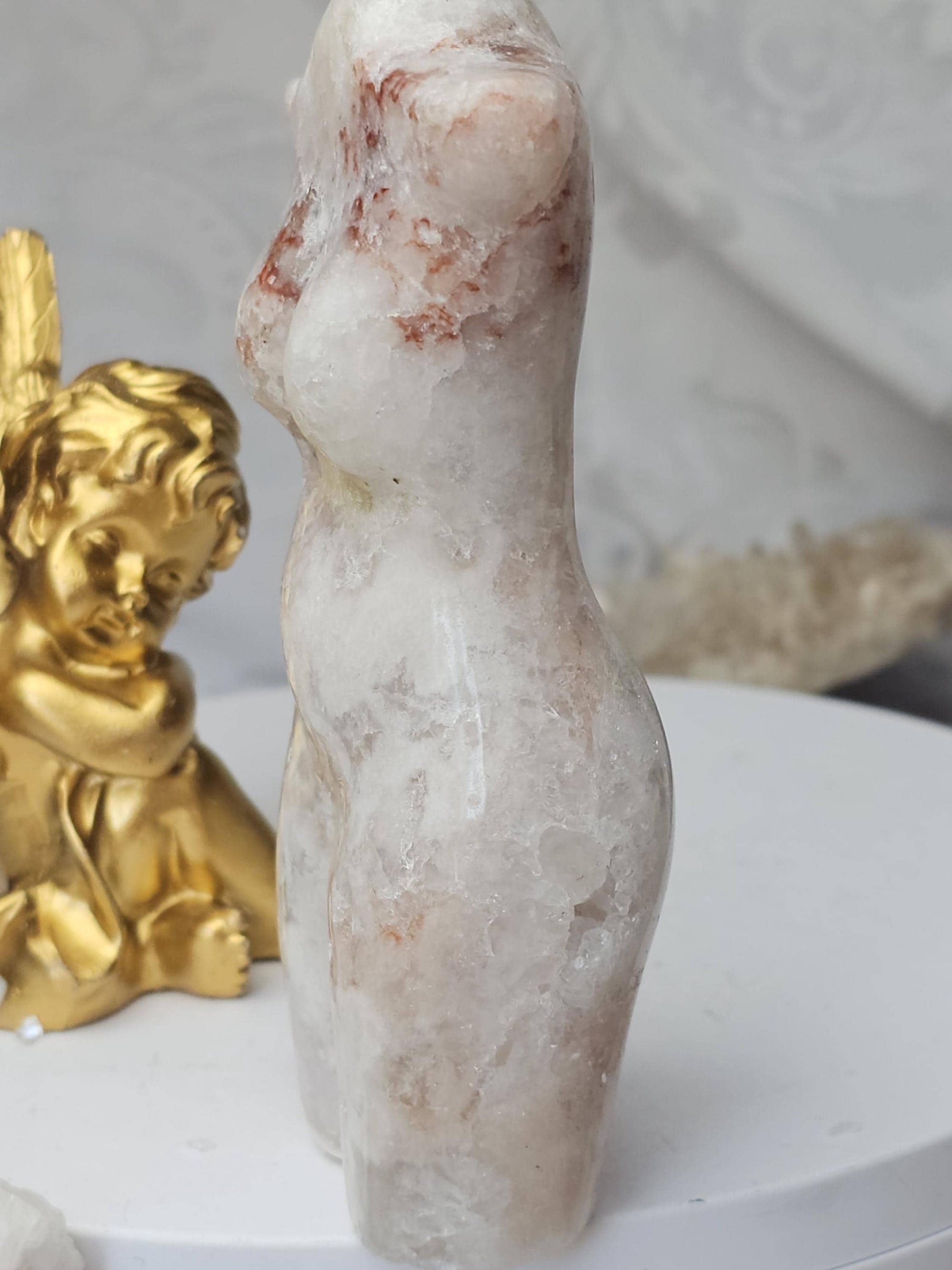 LG Pink Amethyst Goddess Body, Goddess Body, Gift, Statement Piece