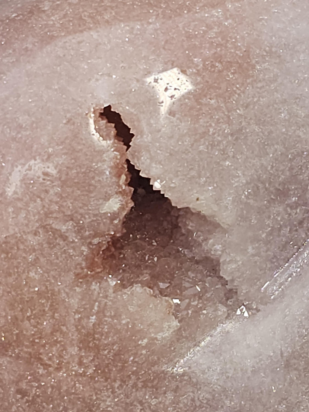 LG Pink Amethyst Skull, Druzy Skull , Crystal Art , Gift