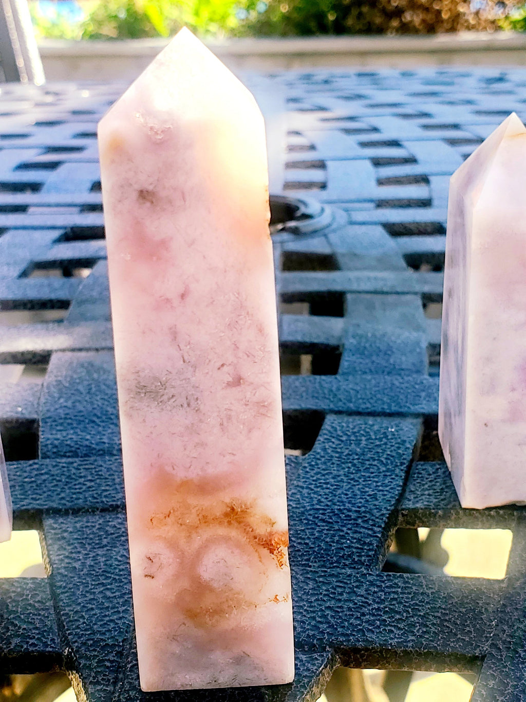 Pink Amethyst Druzy Point , Pink Amethyst Druzy Towers , Gift