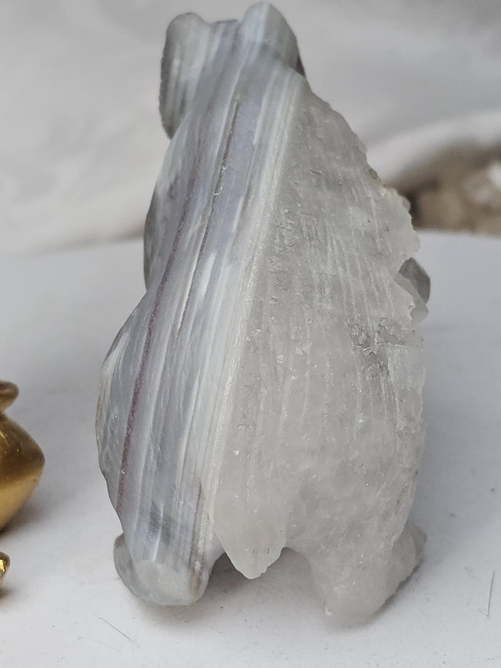 Druzy Agate Bear, Bear Statue, Crystal, Home Decor, Sculpture