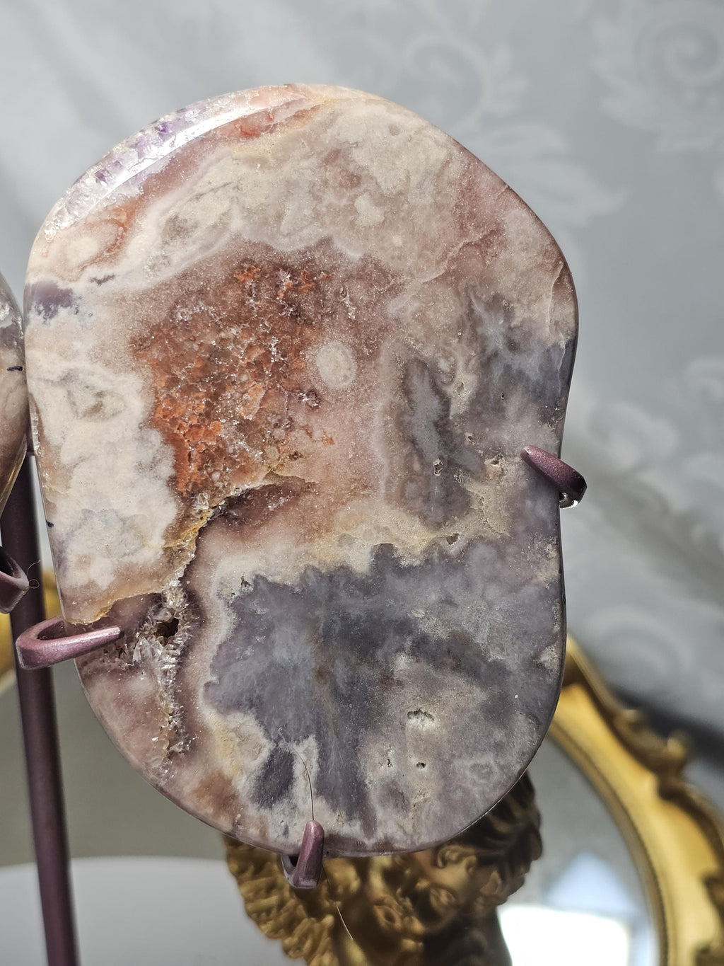 3lb LG Pink Amethyst Wings, Druzy Wings, Crystal Wings , Angel Wings,Gift