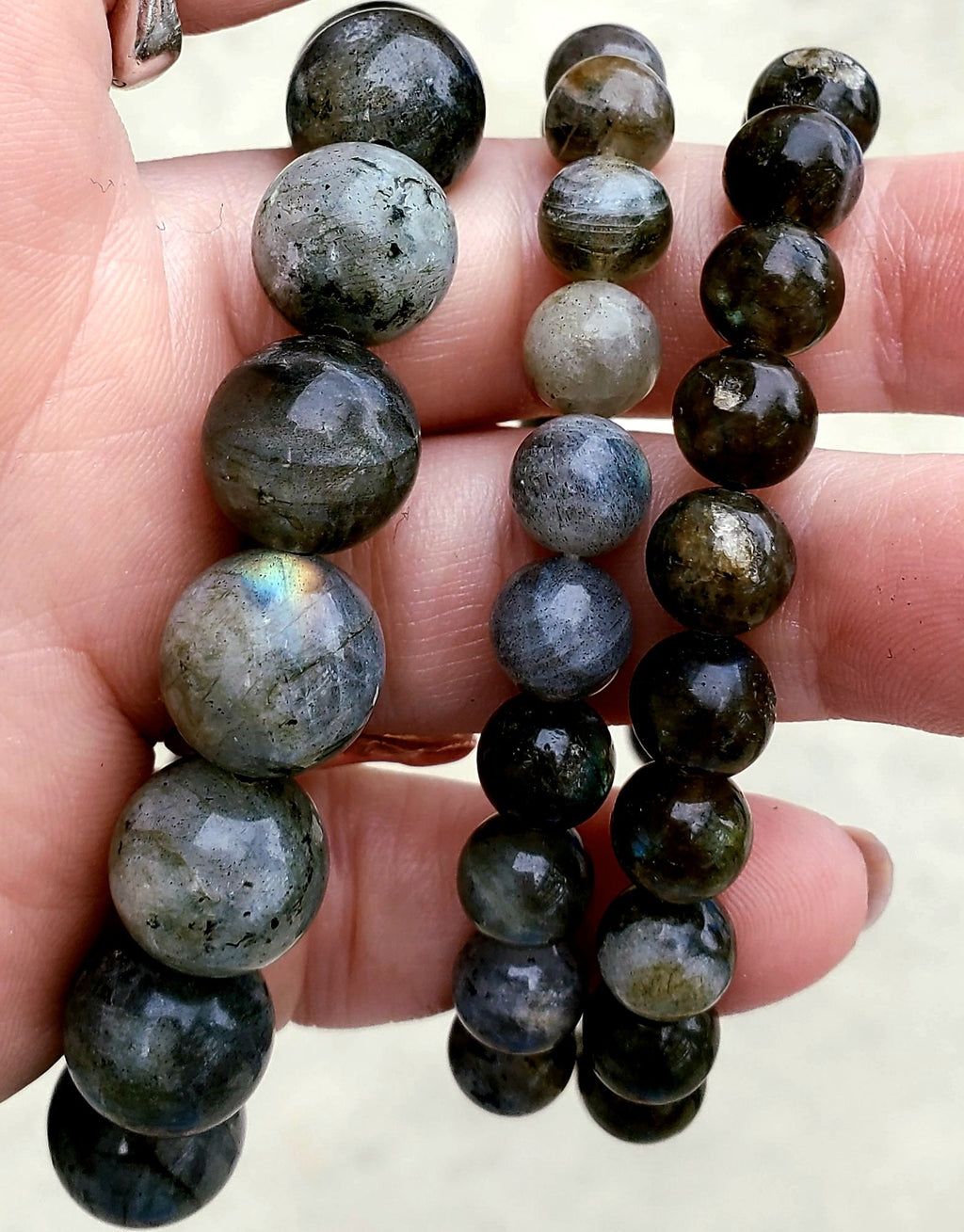 Natural Labradorite Beaded Bracelet, 8mm labradorite, 12mm labradorite Bracelet, Gemstone Bracelet, Healing Stones, Natural Crystal