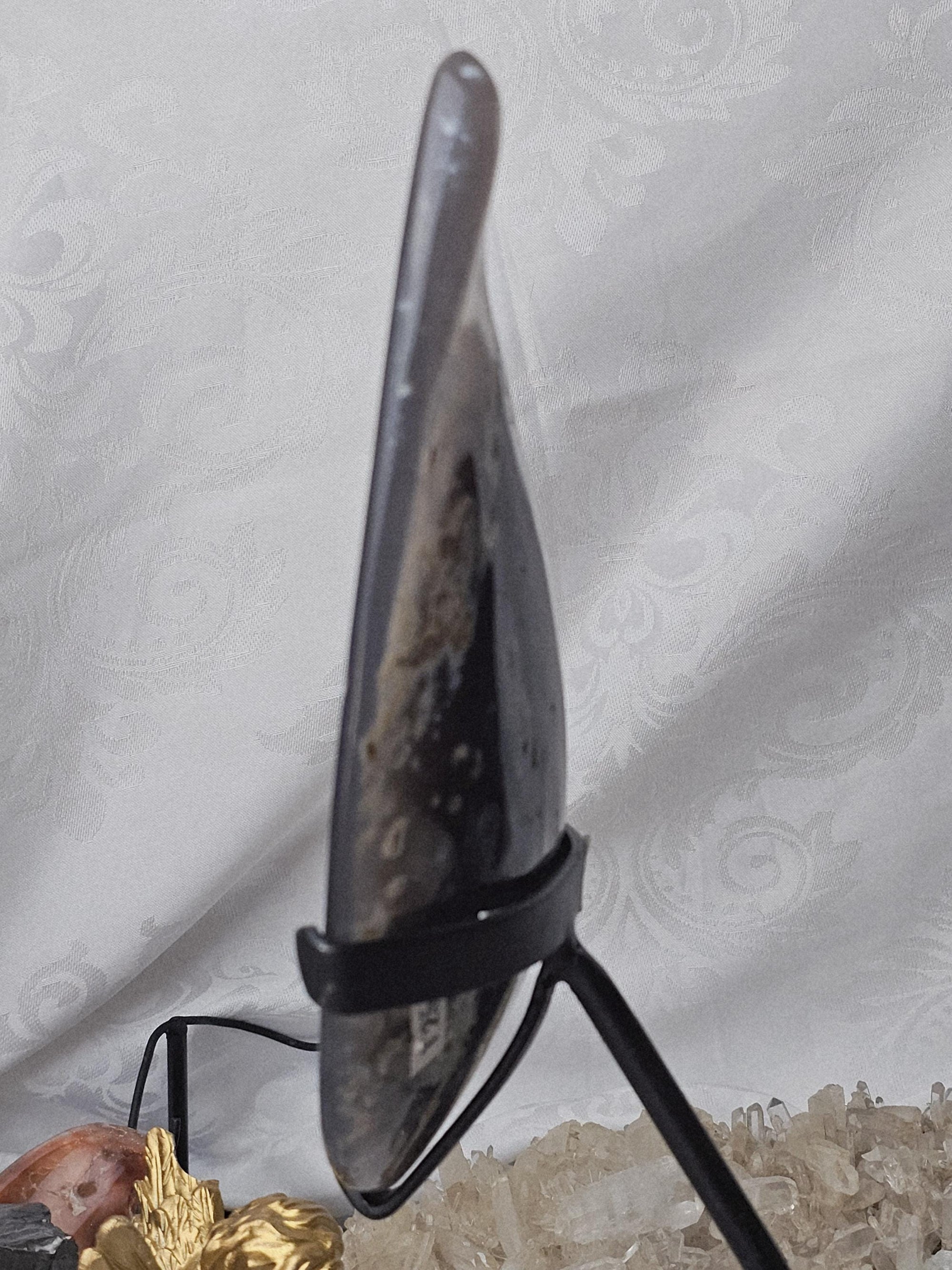 Banded Agate Slab, Statement Piece, Druzy Agate Crystal, Home Decor, Sculpture