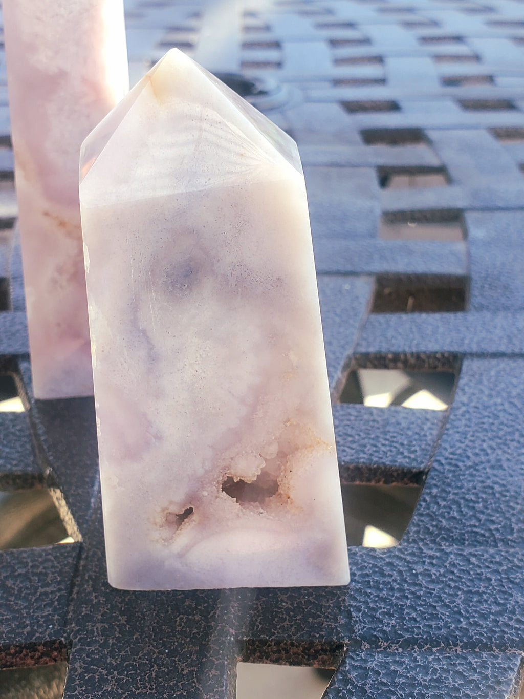 Pink Amethyst Druzy Point , Pink Amethyst Druzy Towers , Gift